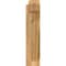 Ekena Millwork Traditional Slat Rough Sawn Outlooker, Western Red Cedar, 6"W x 22"D x 26"H OUT06X22X26TRA06RWR - alternate 3